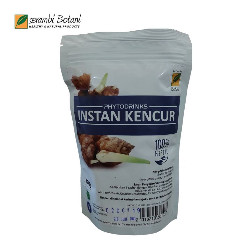 

Minuman Kencur Serambi Botani Instant 160gr