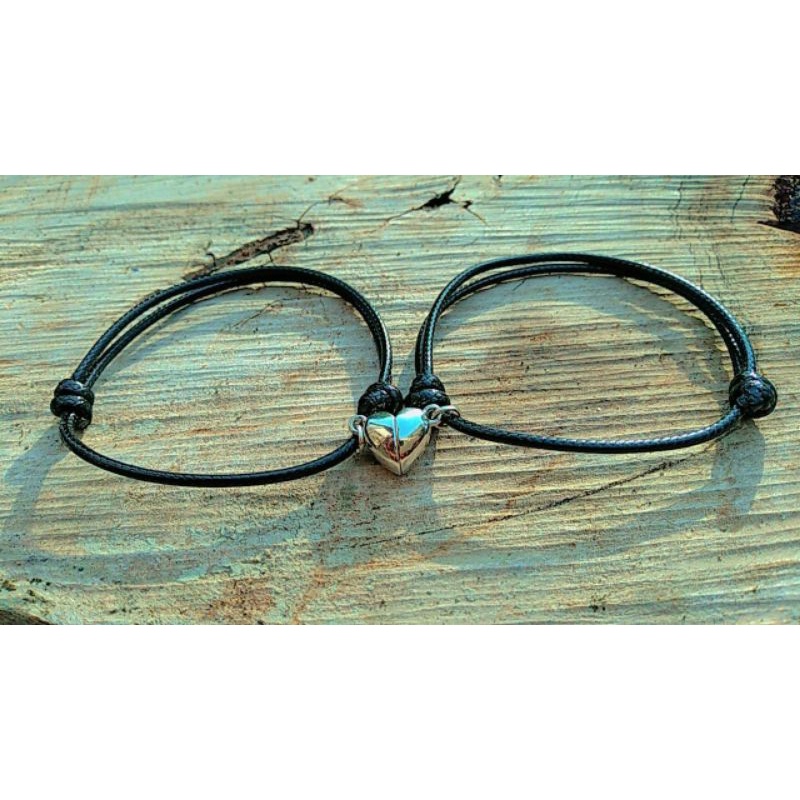 GELANG COUPLE POLOS MAGNET LOVE / GELANG PERSAHABATAN/ GELANG CINTA