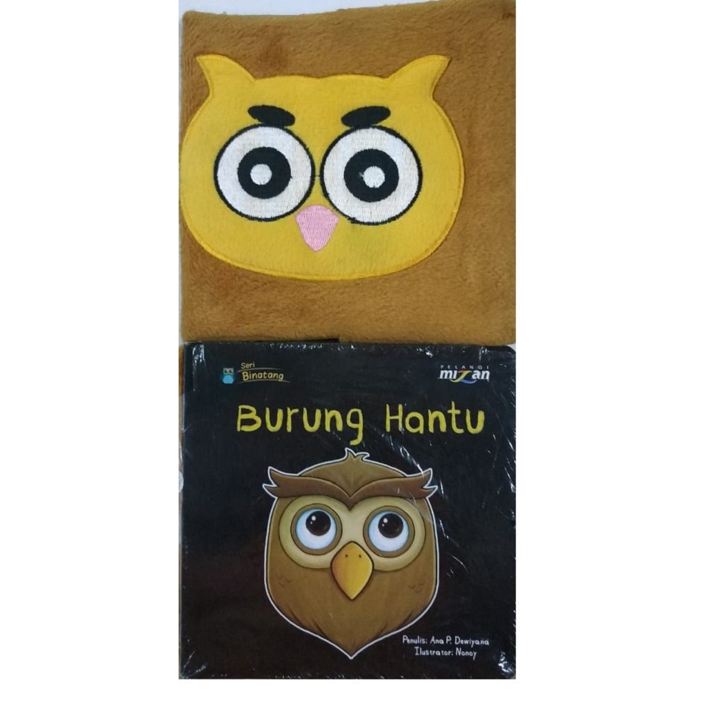 [Buku-PL] Seri Binatang: Burung Hantu+Sampul - Ana P. Dewiyana