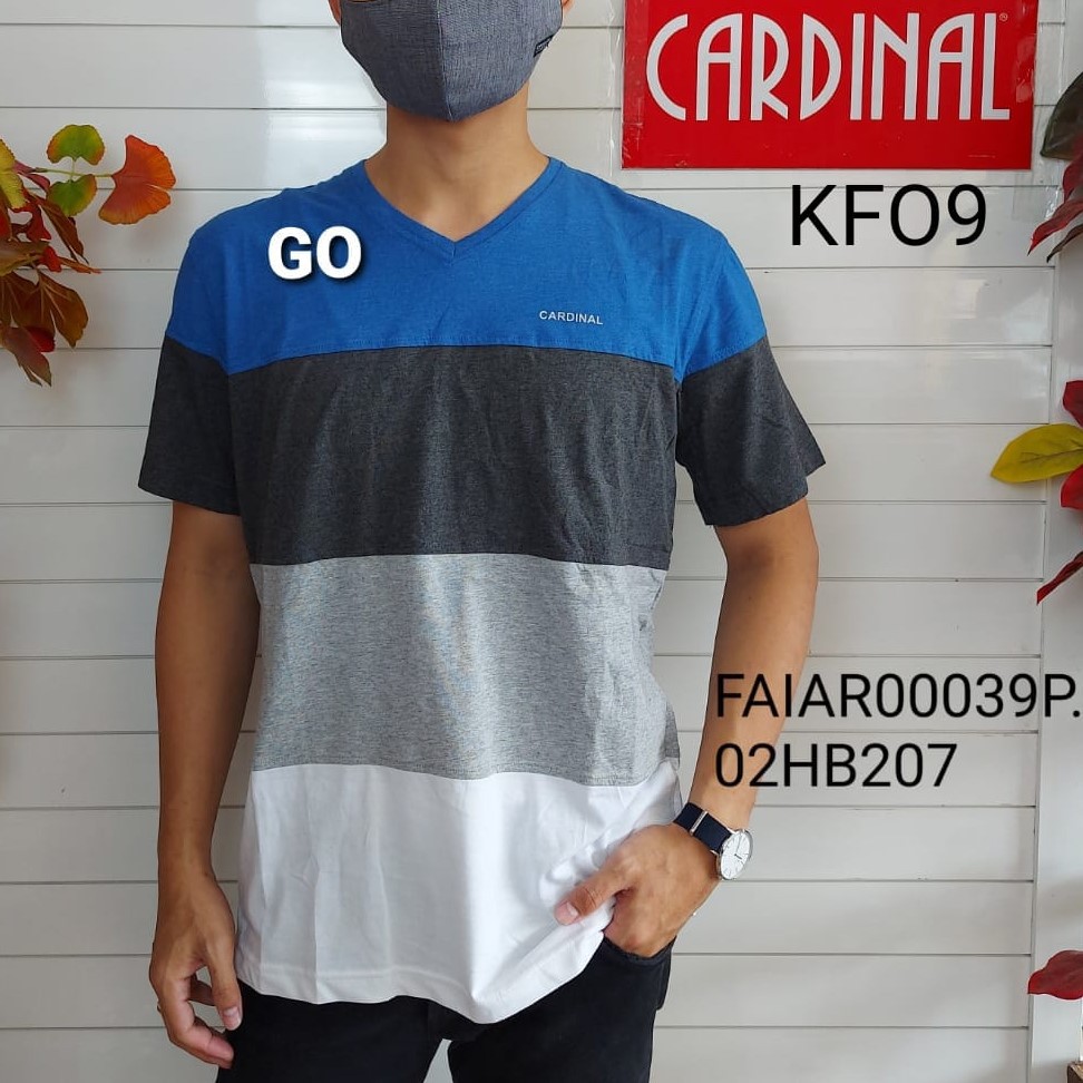 gof KFO CARDINAL FORMAL TSHIRT Pakaian Pria Atasan Kaos T-shirt Oblong Casual Original Lengan Pendek