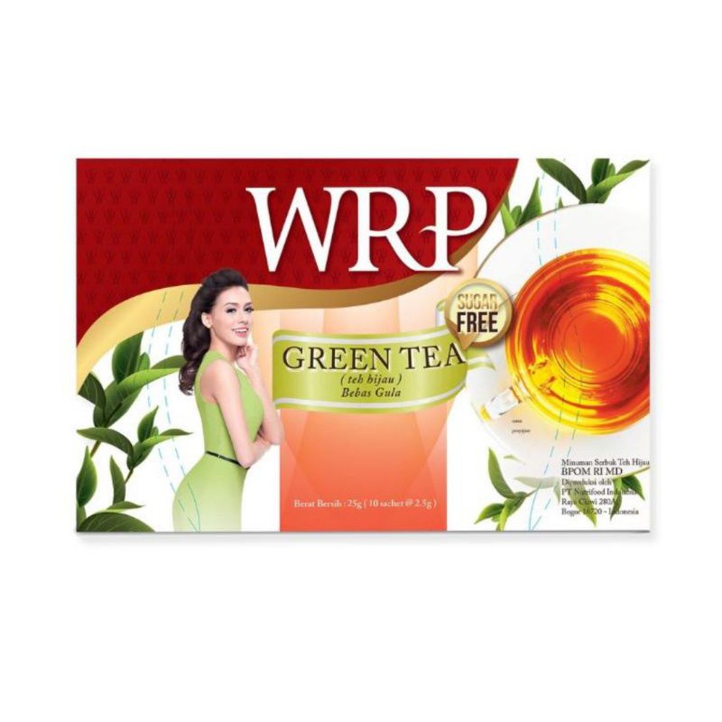 

WRP Diet GreenTea 30S/tea hijau/bebas gula