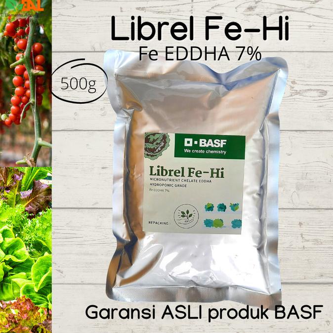 BASF - Librel Fe Hi (Fe eddha 7%) packing 500 gram/0,5 kg