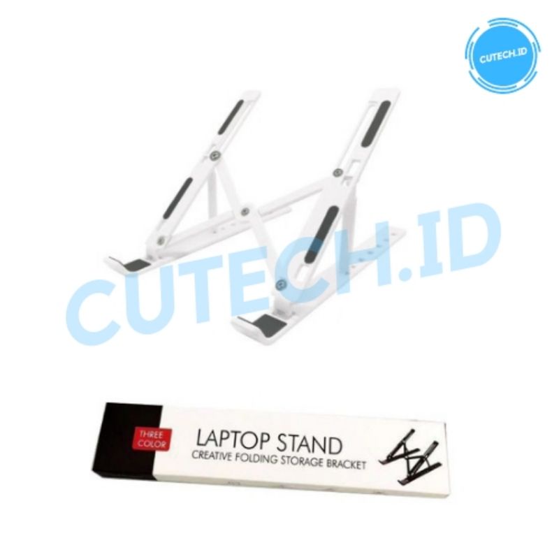 Holder Laptop Lipat Adjustable Anti Slip Untuk HP / TABLET / Laptop / Notebook