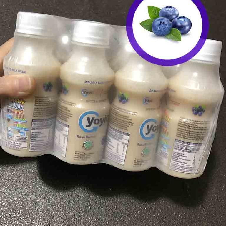 

Barang Bagus ✷ Yoyic minuman fermentasi bluberry 130 ML ( 12 BOTOL ) READY;