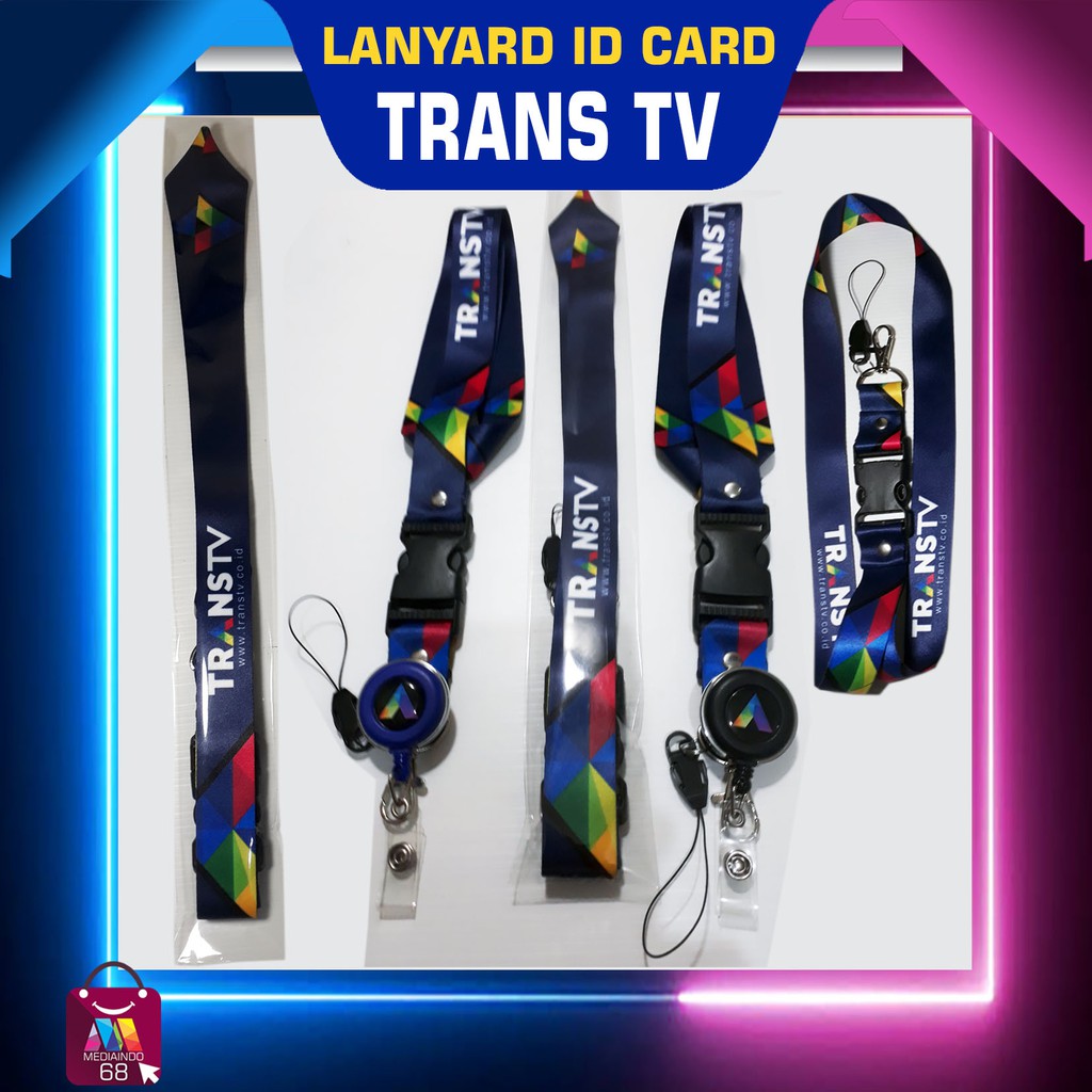 

TRANSTV Lanyard ,Strap ID, HP/Flashdisk Printing Digital (Paket Lengkap Exclusive)