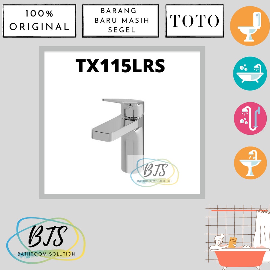 Keran / kran TOTO TX115LRS / TX 115 LRS / TX115 LRS / TX 115LRS / TX115