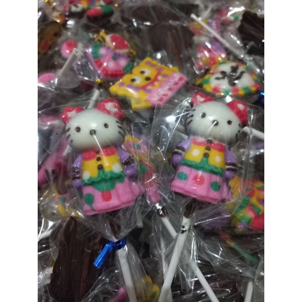 Coklat Karakter / coklat lolipop / coklat stik / coklat murah / grosir