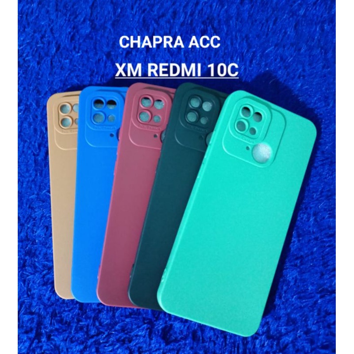 Soft case/slikon/kondom terbaru macaron pro camera/kamera type Hp redmi 10c