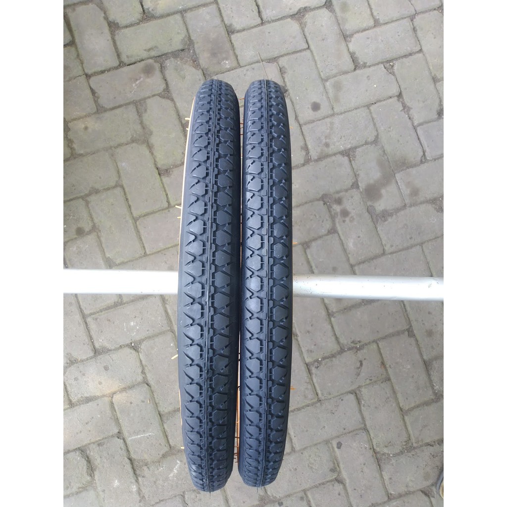 Ban Luar Sepeda Merk Lucky Stone 20 x1.75 List Kuning