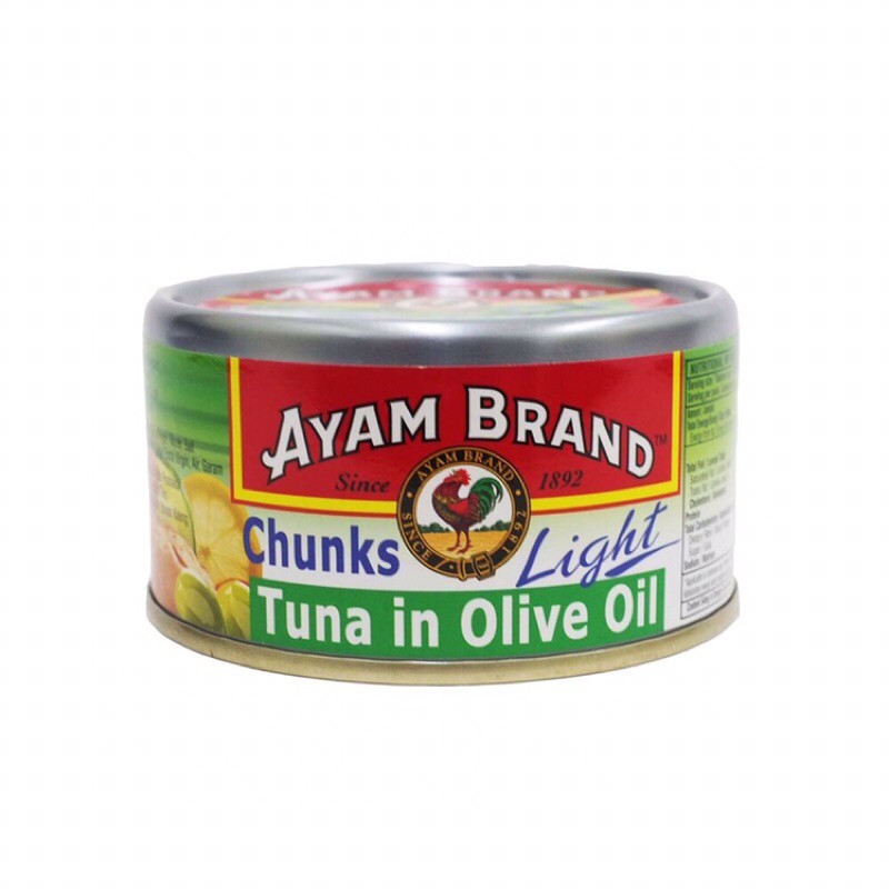 

AYAM BRAND TUNA CHUNK IN OLIVE 150 G/CAN