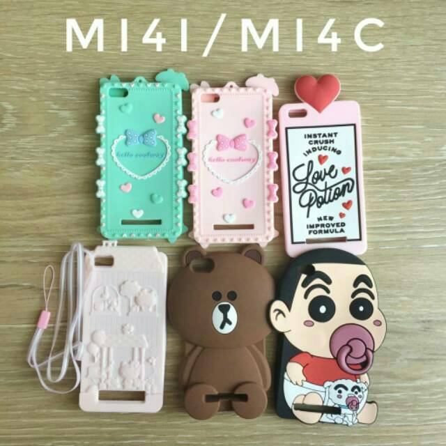 CASE xiaomi mi4i / mi4c silikon 3D 4D case xiaomi mi4i