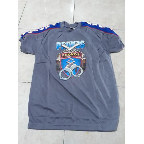 Kaos Kombinasi Provost Abu Leher V l Baju Provost