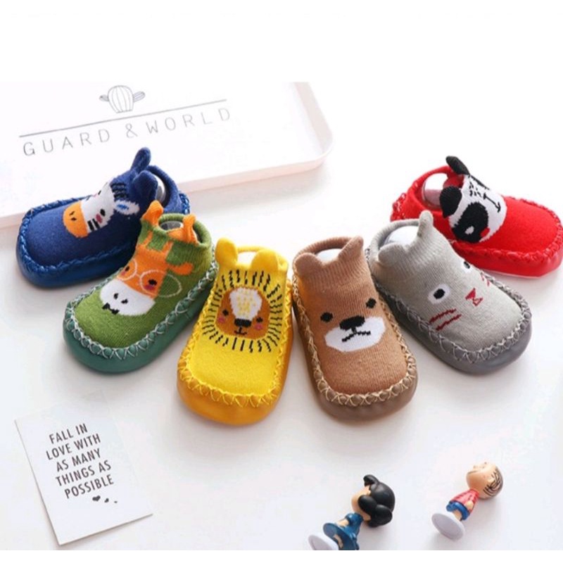 Kaos kaki anak bayi anti slip kaos kaki sepatu bayi baby prewalker