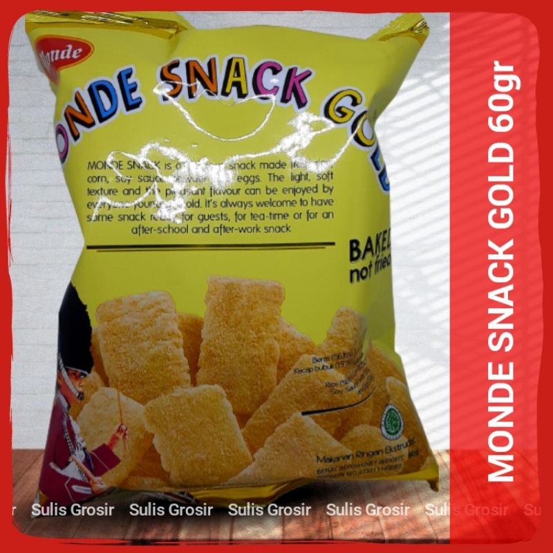 

Monde Snack Gold 60gr