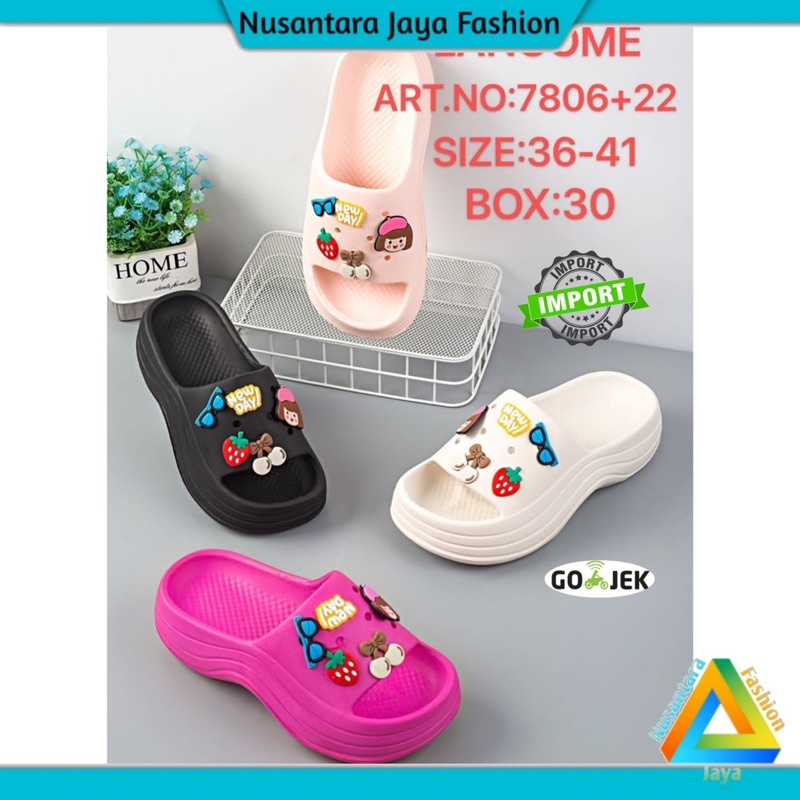 Sandal Wanita FUJI JIbbitz Kekinian Terbaru 7806-22