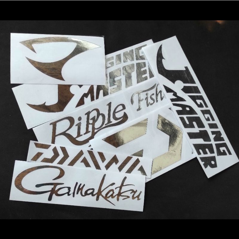 

Stiker Brand Pancing Shimano Daiwa Tackle Box