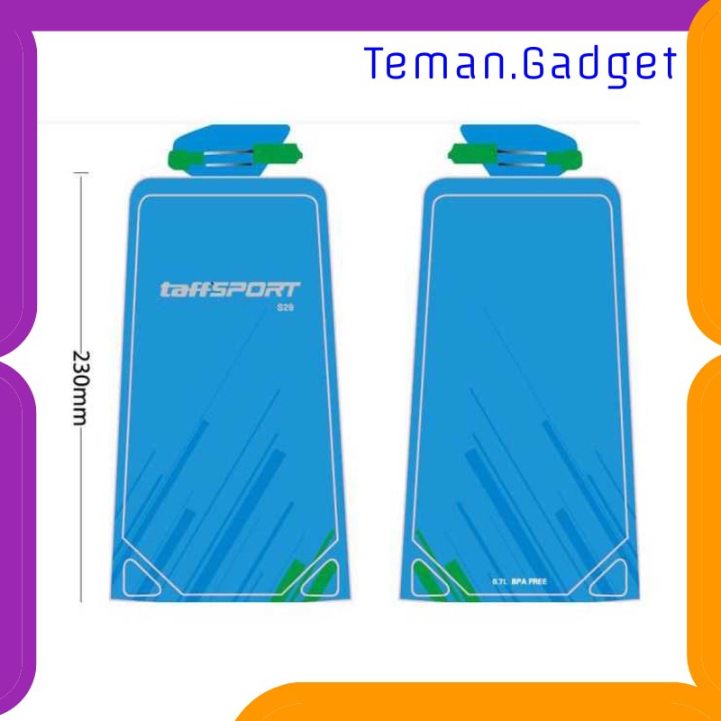 TG-FS249 TaffSPORT Botol Minum Lipat 700ml - S29