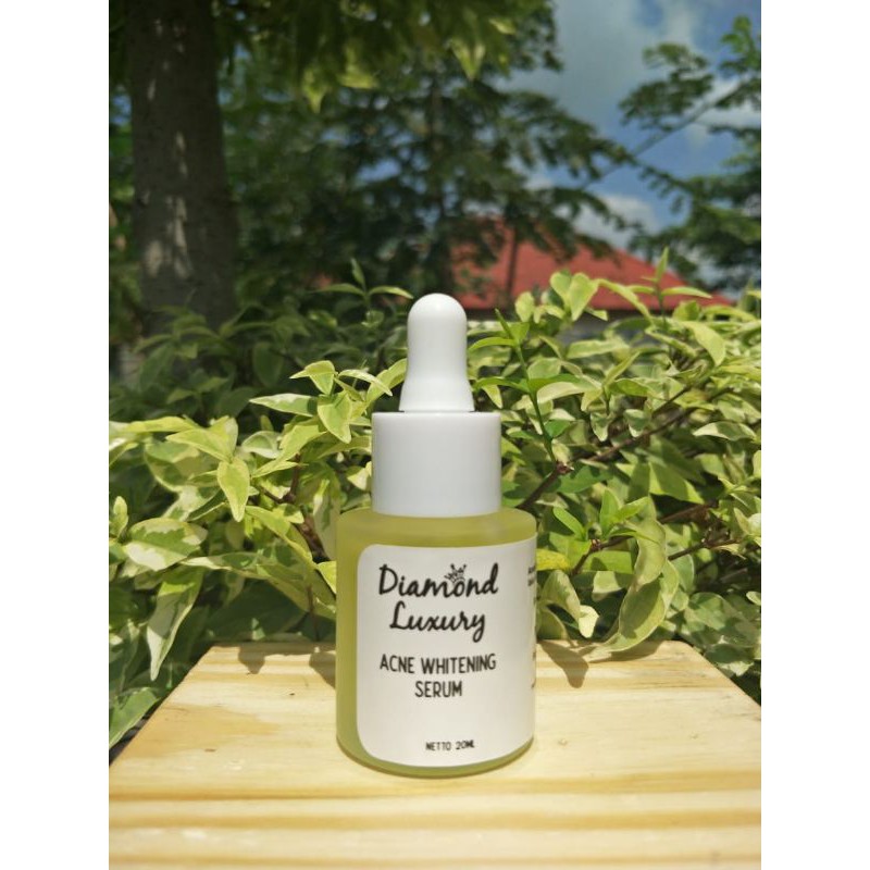 [COD]Diamond Luxury Acne Whitening  Serum 20ml [PEMUTIH WAJAH][SERUM ACNE][ACNE]