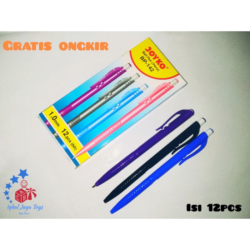 

Pulpen Joyko BP-142/Ballpoint Joyko Isi 12pcs
