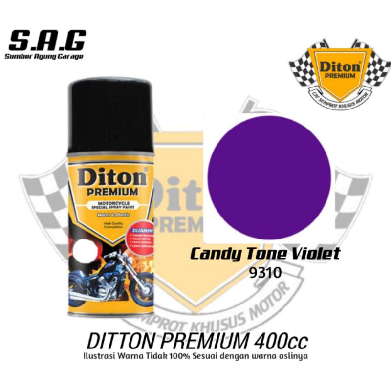 Ditton Premium candy tone violet 9310 (ungu permen)