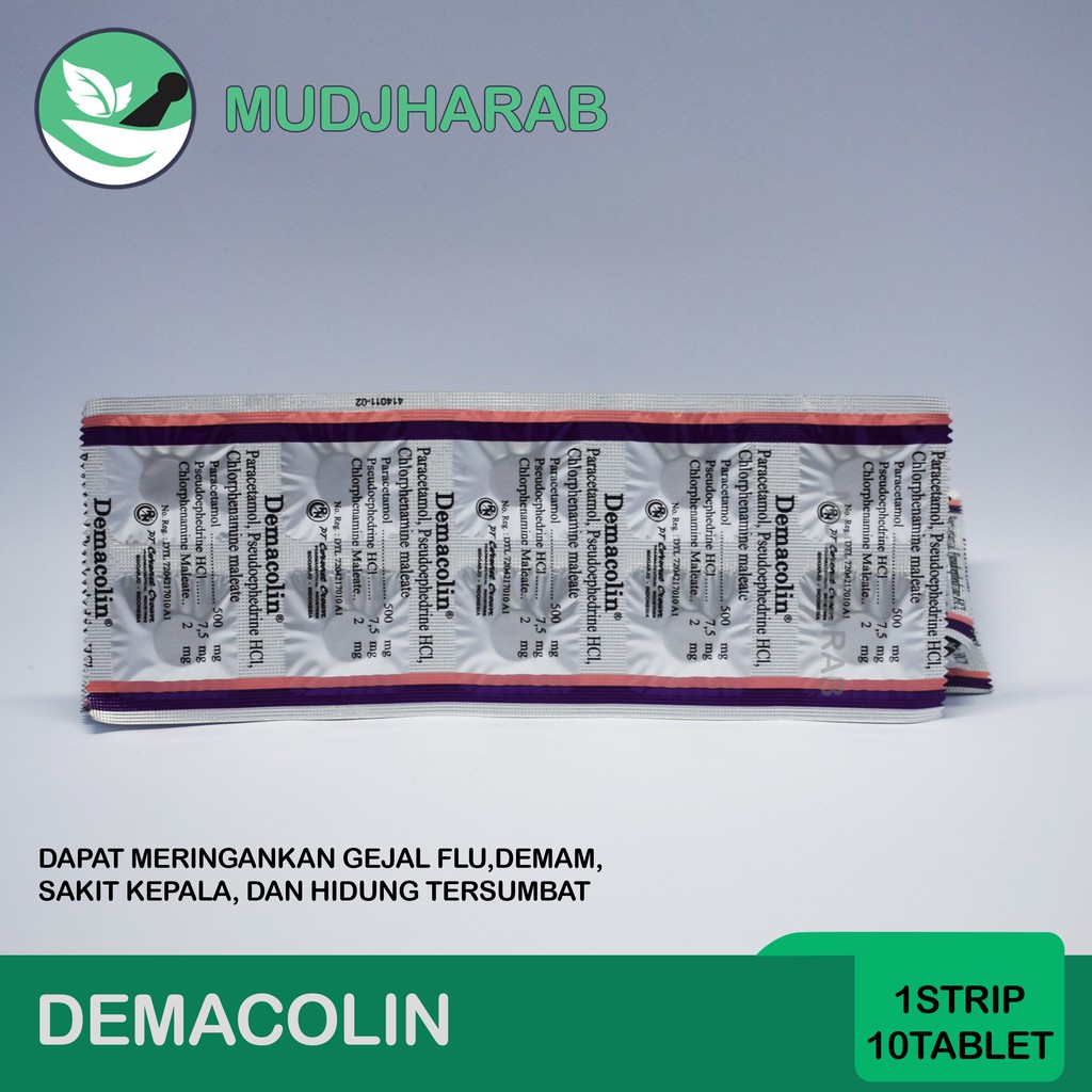 Jual DEMACOLIN OBAT UNTUK PILEK DAN SAKIT KEPALA | Shopee Indonesia