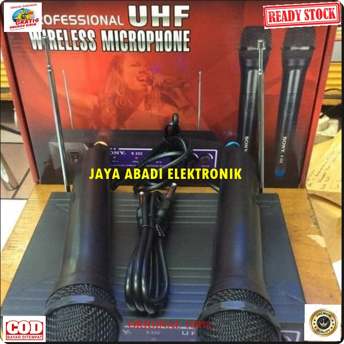 G468 SONI UHF MIC WIRELESS SONY DUAL MIK WIRELES SEPASANG MIKROPON MIKROPHONE DISPLAY SOUNDBEST MICROPHONE KARAOKE VOKAL VOCAL ARTIS PROFESIONAL PRO SOUND BEST SISTEM AUDIO PANGGUNG LEGENDARY DYNAMIC PENGERAS SUARA HIFI SENSITIF MC PIDATO SEMINAR  ACARA