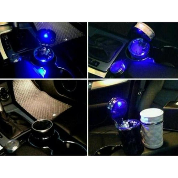 Asbak Mobil Led / Car Ashtray / Asbak Rokok Portable