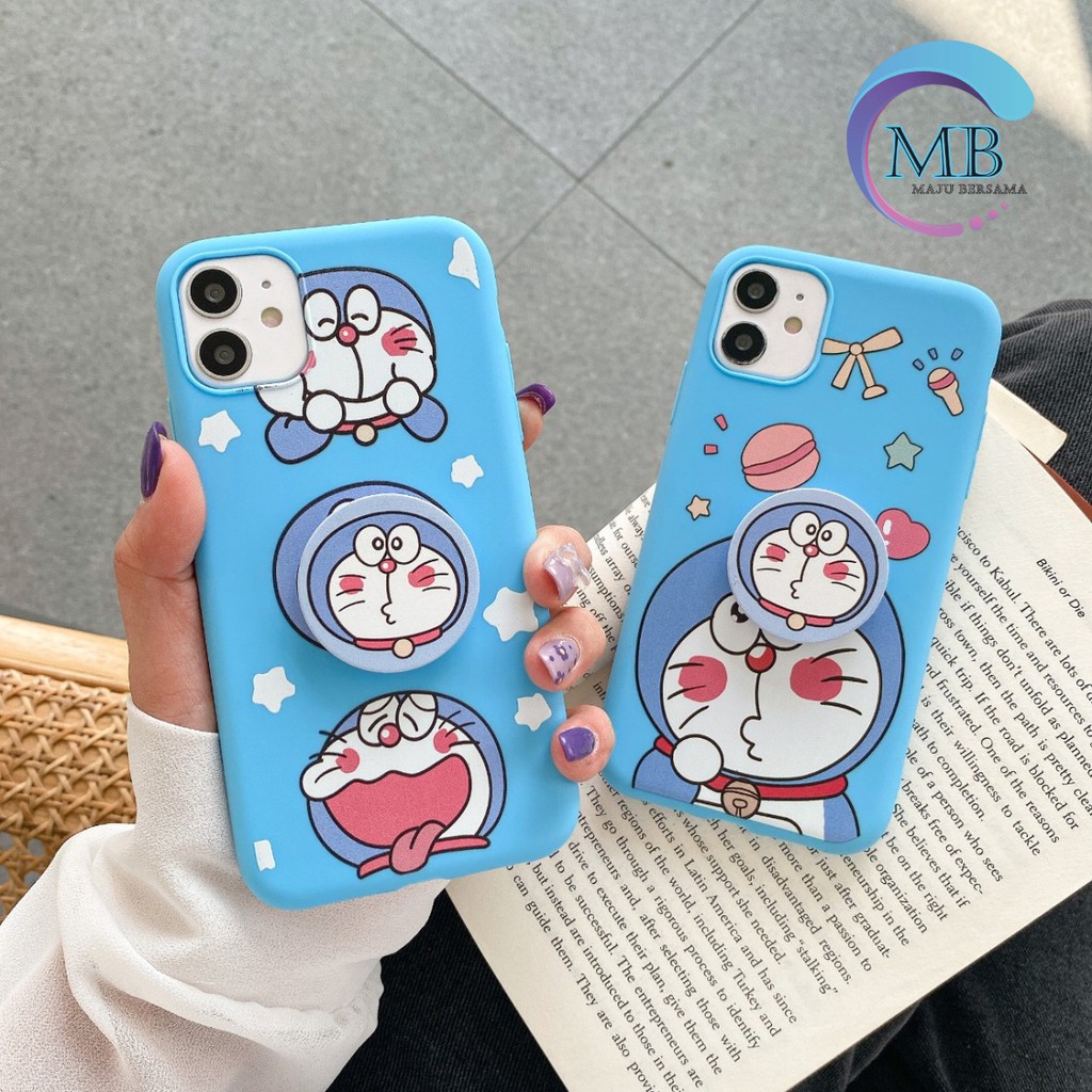 SS265 CASE Popsocket DORAEMON Oppo F1s A59 A3s A5s A7 A11k A12 A5 A9 2020 A31 A8 MB1136