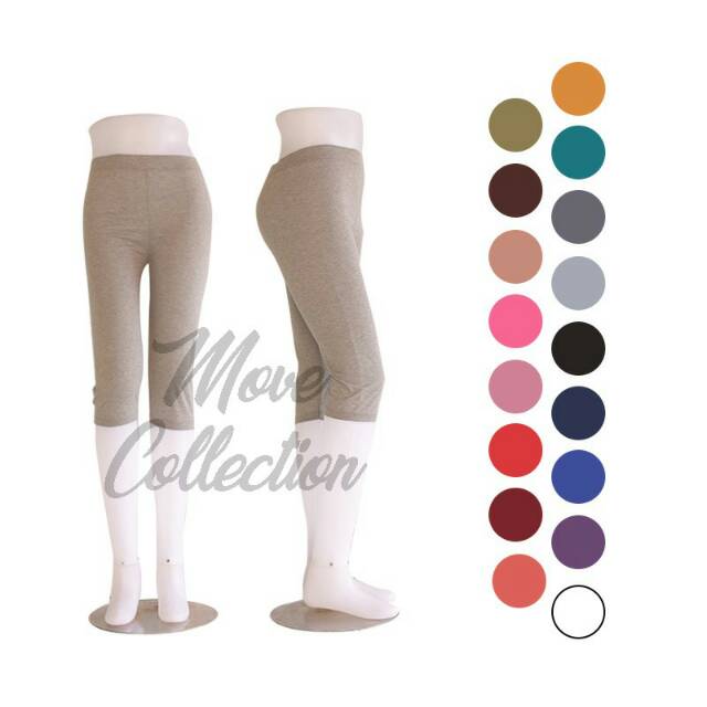 Legging Pendek Bahan Kaos Rayon