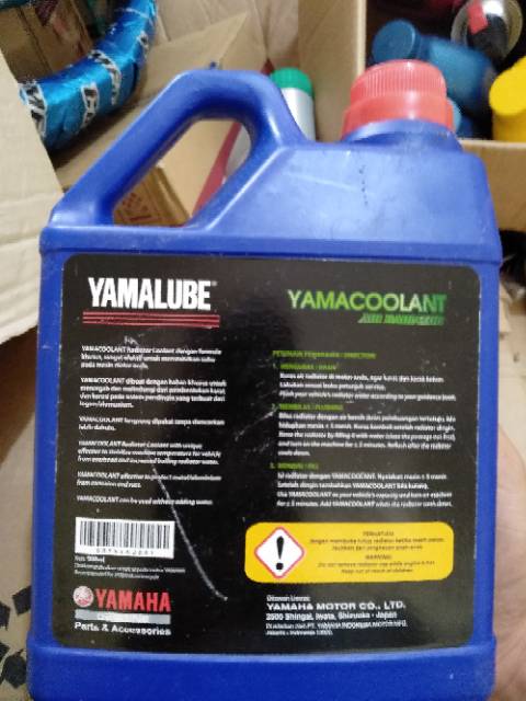 Air coolant / air radiator merk asli yamaha uk.900 ml