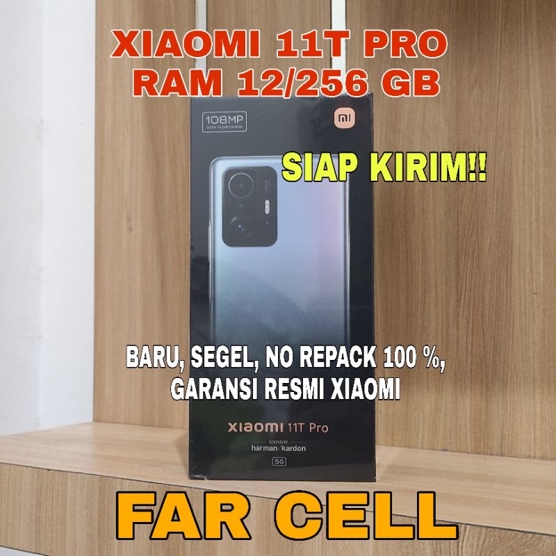 Xiaomi 11T Pro 12/256 Mi 11T Pro 12/256 Garansi Resmi Xiaomi Indonesia 2 Tahun Segel No Repack
