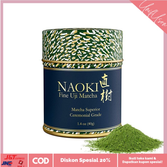 

⭐COD⭐ Naoki Matcha Green Tea Powder Ceremonial Grade from Uji Kyoto