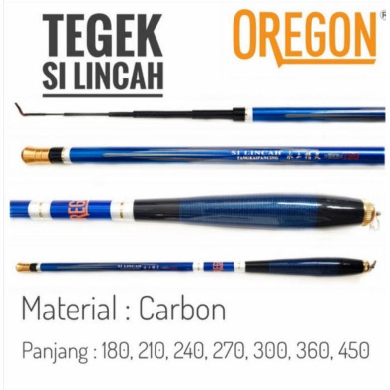 JORAN TEGEK OREGON SILINCAH 270/300/360/450 .... CARBON