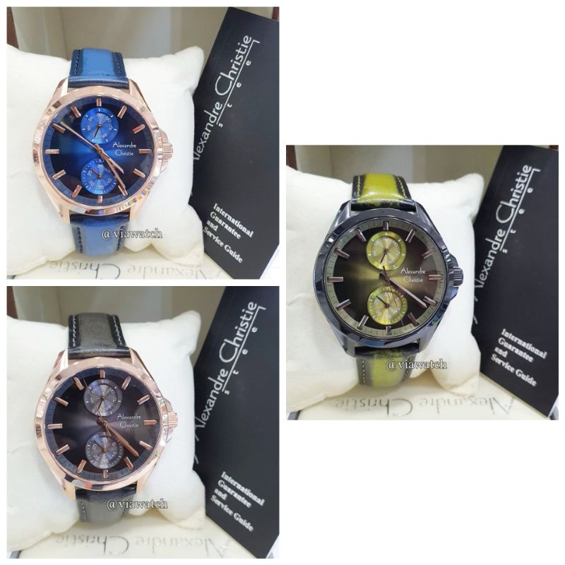 Jam Tangan Pria Alexandre Christie Ac6573 Ac 6573