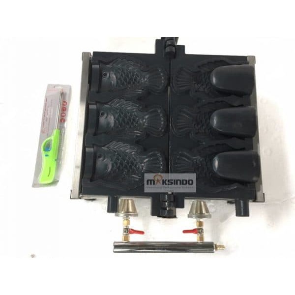 Mesin Gas Waffle Taiyaki Open Mouth GTYK31 J1