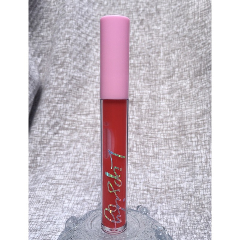 Lipgloss merah alami warna bibir shade Crimson