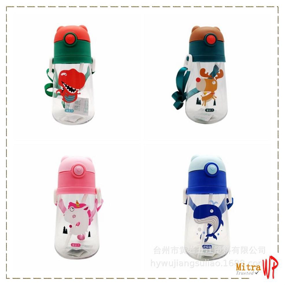 JUAL Botol Minum Anak Lucu Motif Bear 480ml - Botol Minum Lucu H-332