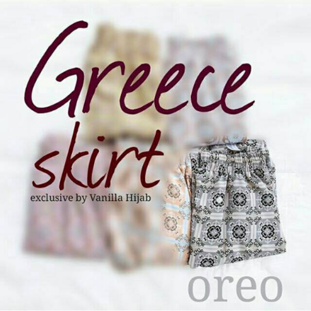 Greece Swing Skirt Vanilla Hijab Vanilla For Clothing