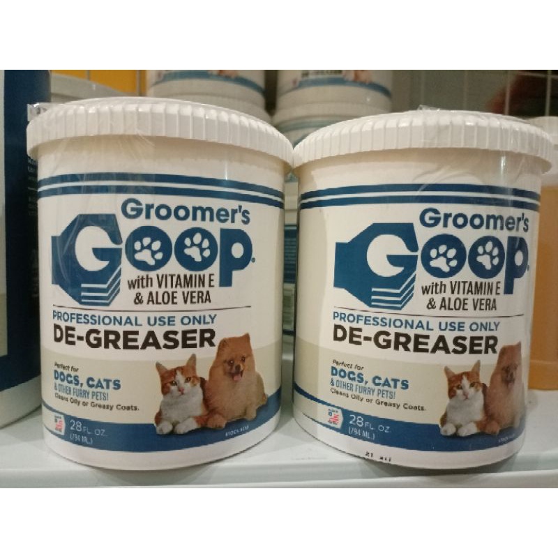 Groomer's GOOP 28OZ-794ML Penghilang Minyak Kotoran Bulu Kucing Anjing