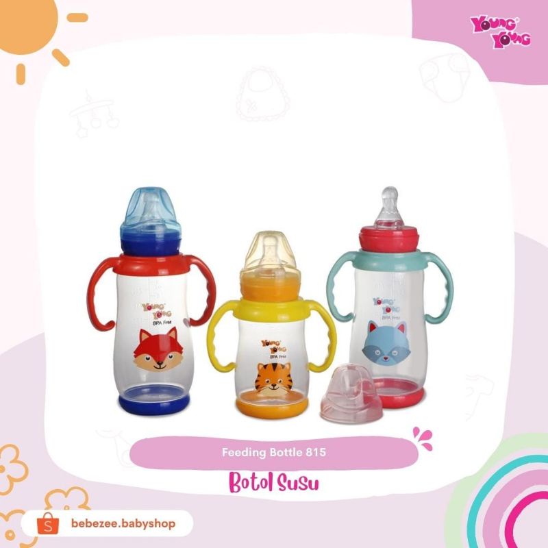 Young Young Feeding Bottle 815 / Botol Susu bayi / botol susu lucu