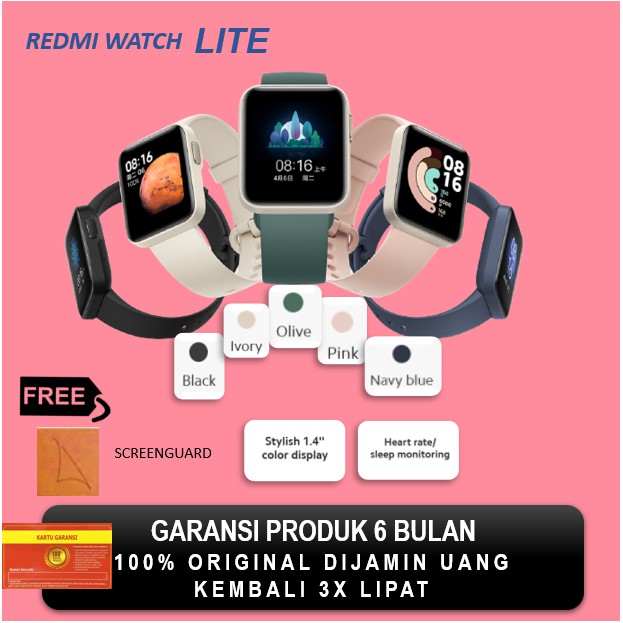 xiaomi mi watch lite shopee