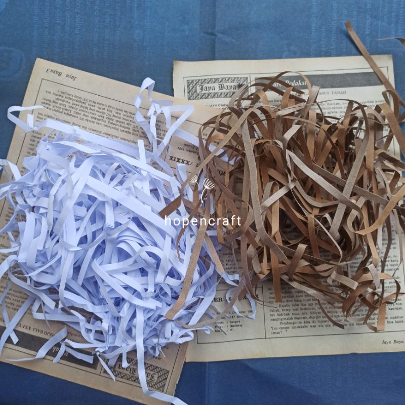 

[15 gr] Shredded Paper / Kertas Cacah Serut Kawul