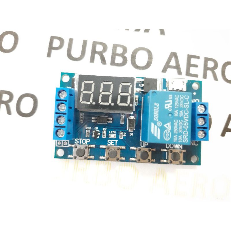 digital timer delay time delay programable