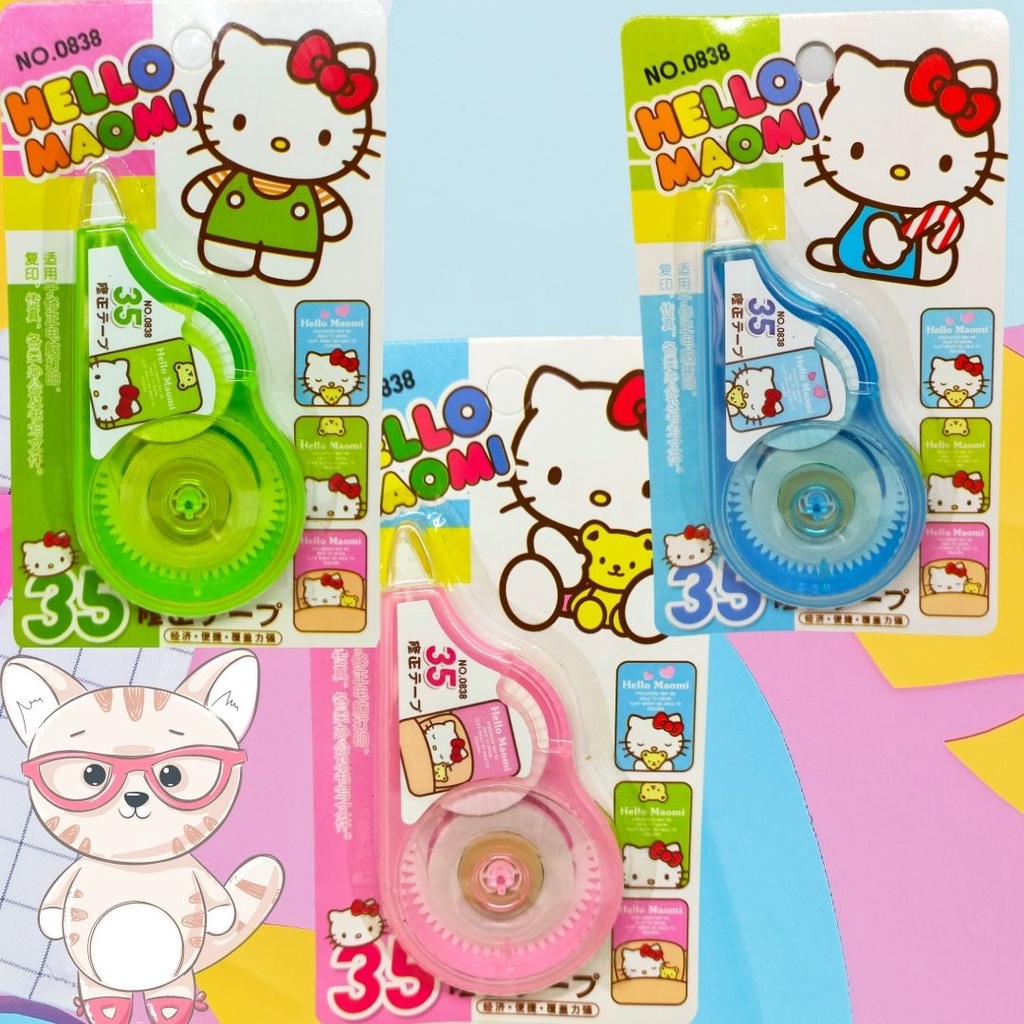 

Correction Tape / Tip Ex Kertas Lucu Hello Kitty #0838