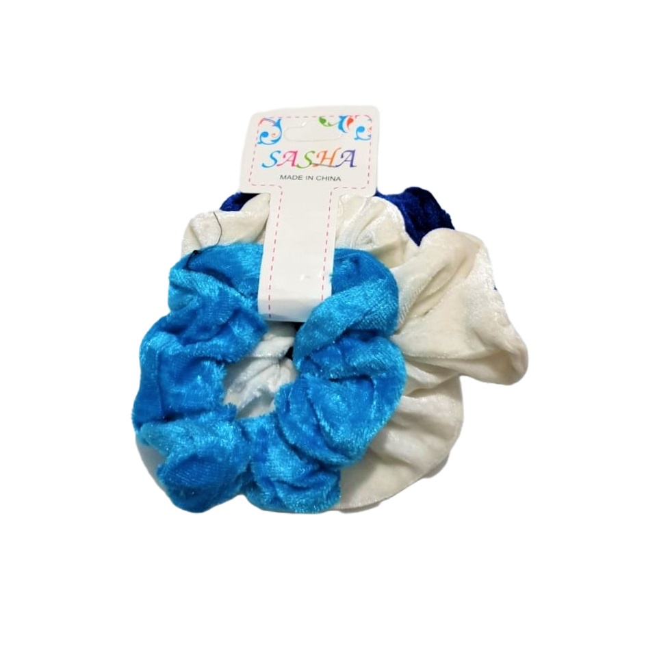 [3pcs] Scrunchie Velvet Set Ikat Rambut Kuncir Rambut Bahan Bludru Velvet Scrunchies