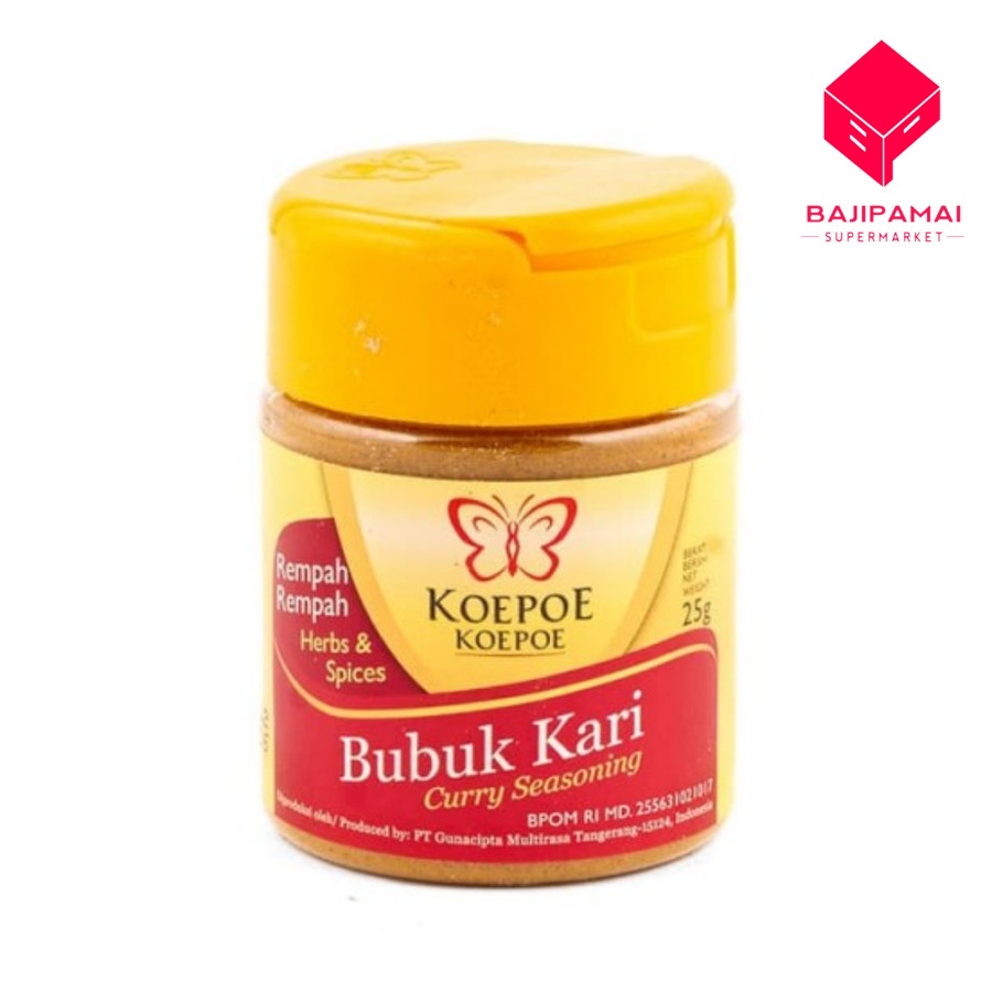 

Koepoe Koepoe Bumbu kari 25 gr