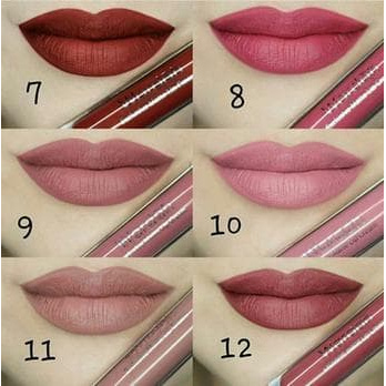 ory WARDAH EXCLUSIVE MATTE LIP CREAM LIPCREAM WARDAH 18 WARNA murah .