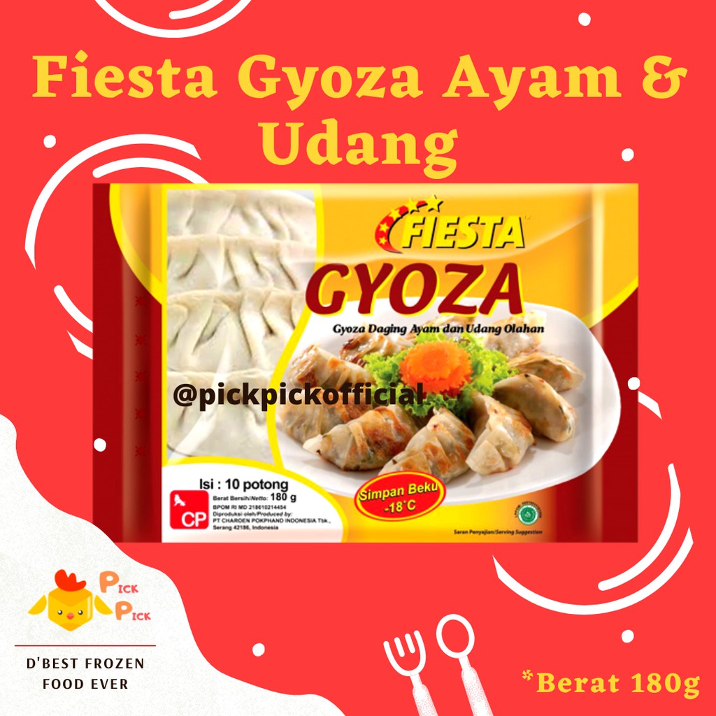 

Fiesta Gyoza Ayam & Udang 180g