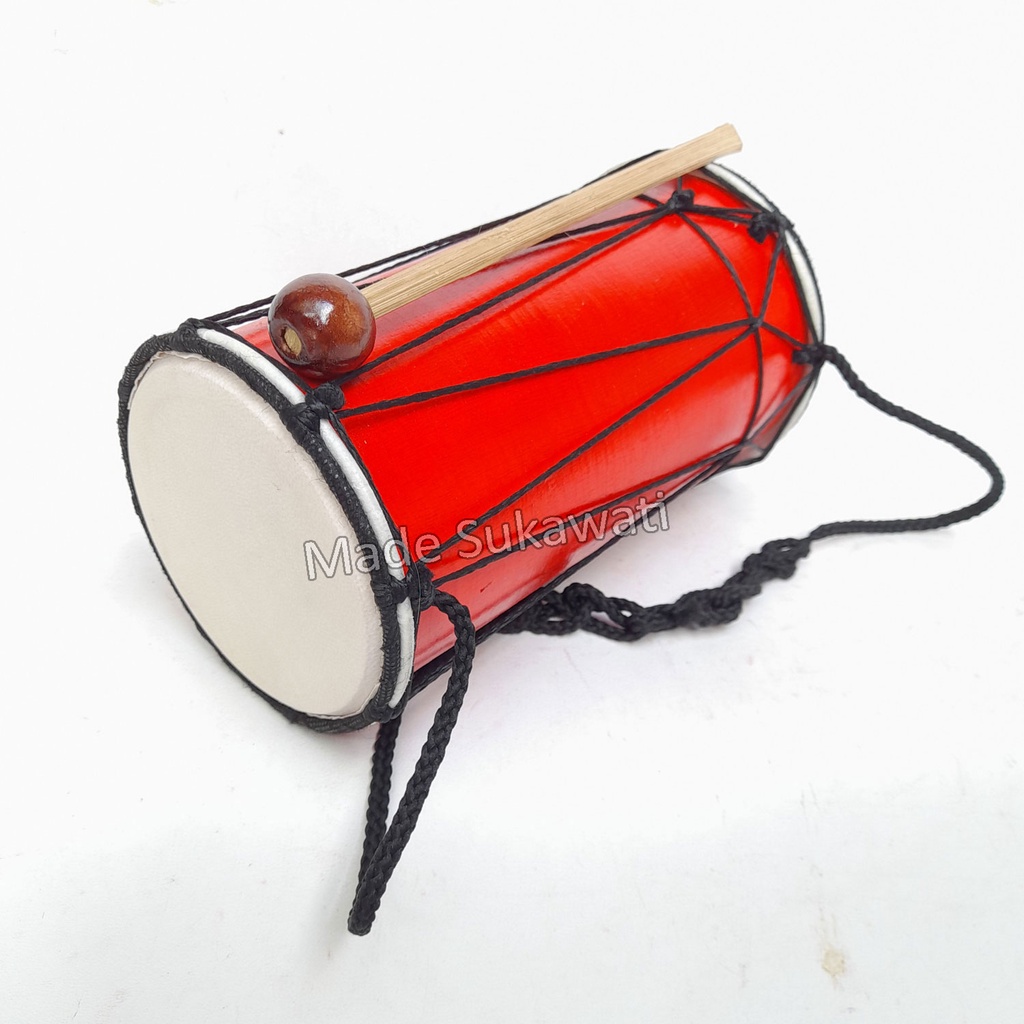 Kendang gendang mini bali alat musik tradisional