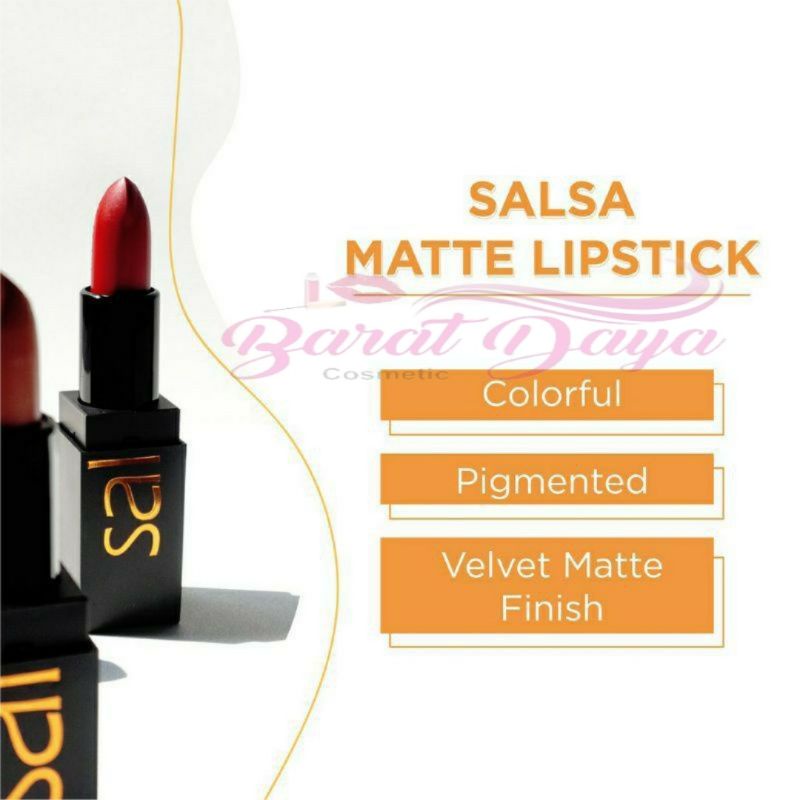 Salsa Matte Lipstick | Lipstik